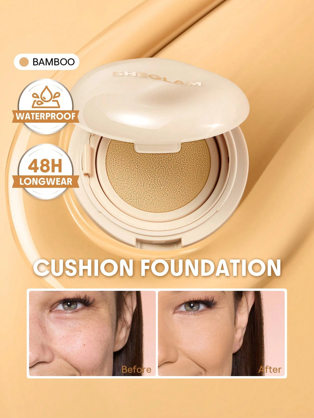 Sheglam Lock And Go Long Lasting Cushion Foundation