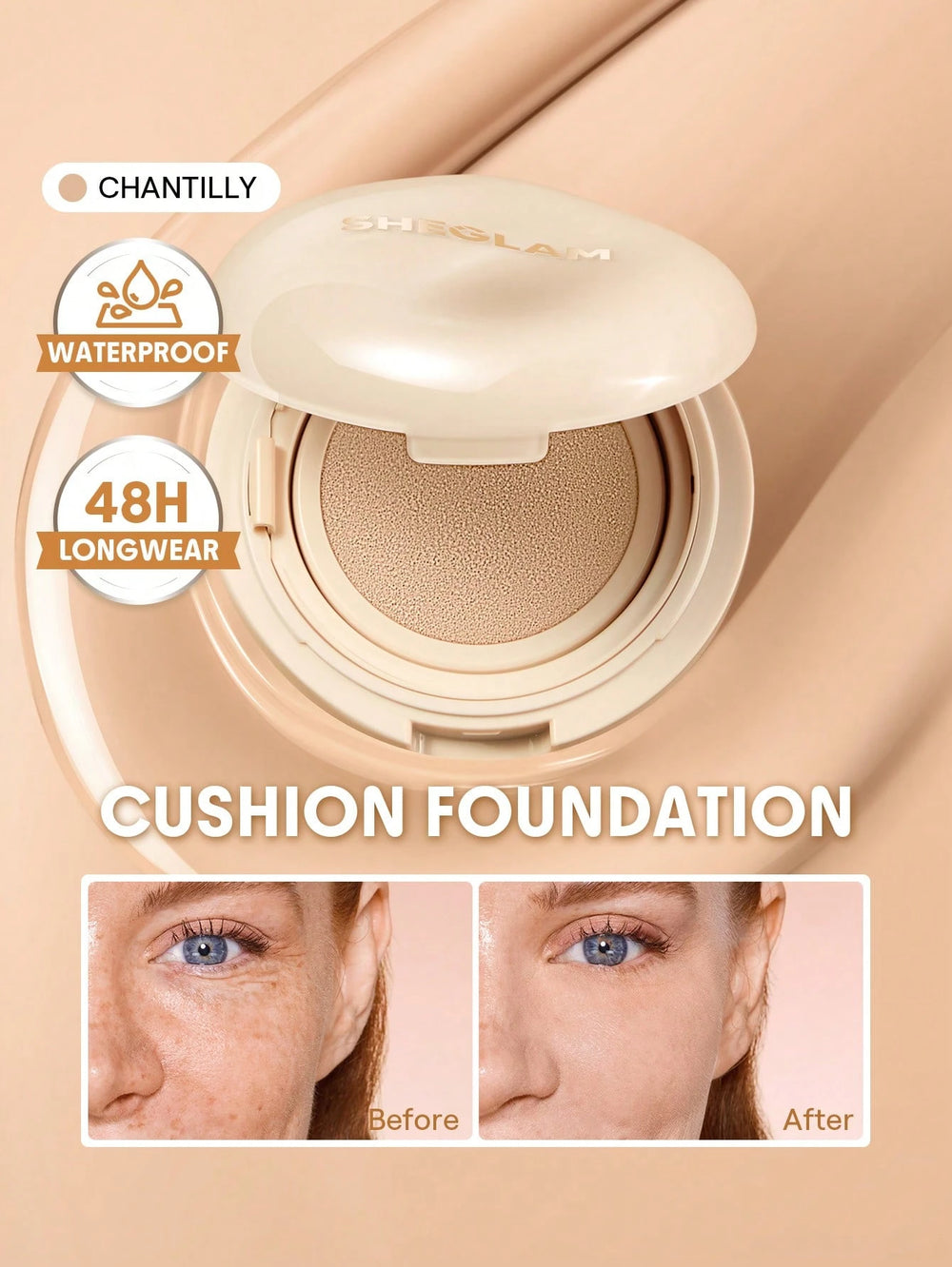 Sheglam Lock And Go Long Lasting Cushion Foundation