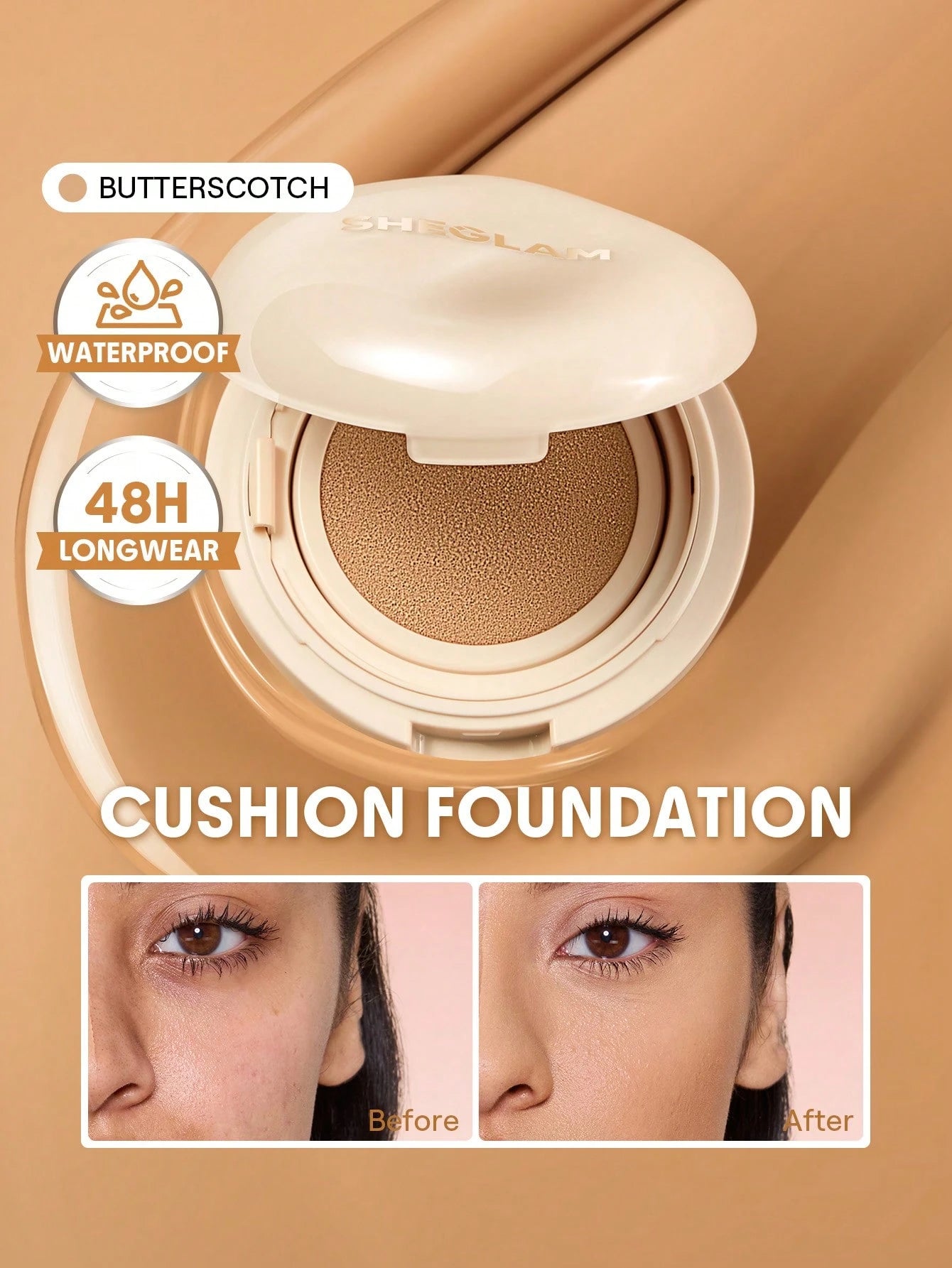 Sheglam Lock And Go Long Lasting Cushion Foundation
