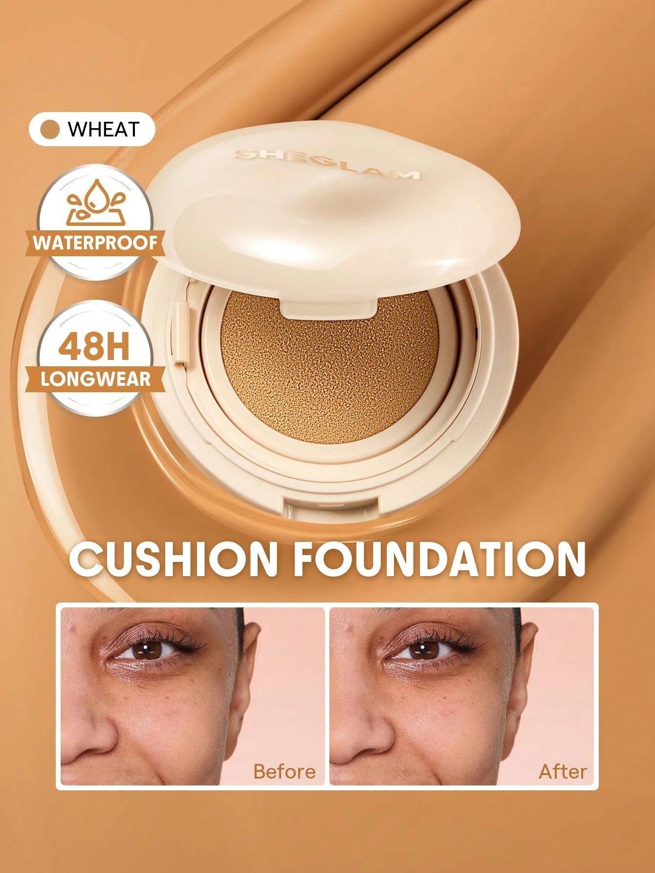 Sheglam Lock And Go Long Lasting Cushion Foundation
