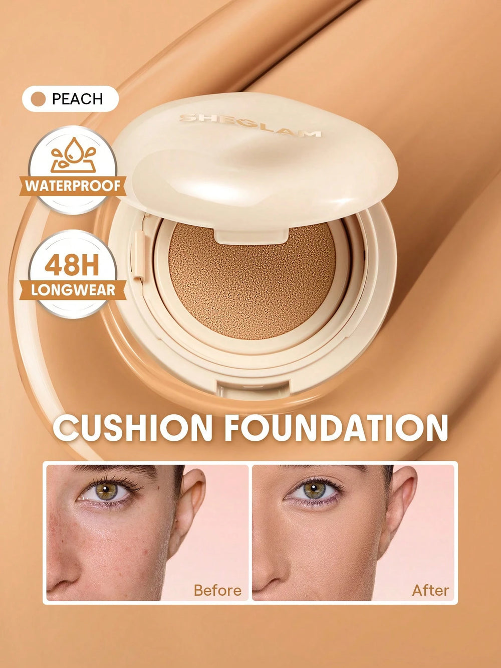 Sheglam Lock And Go Long Lasting Cushion Foundation