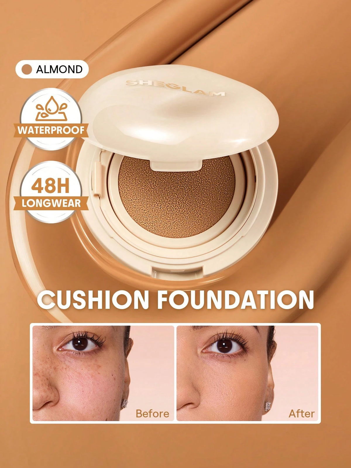 Sheglam Lock And Go Long Lasting Cushion Foundation