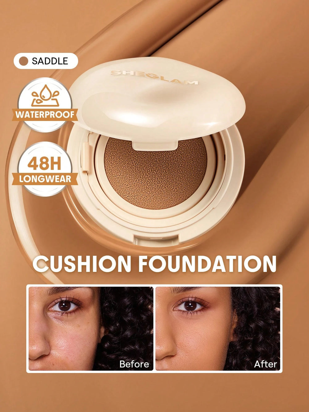 Sheglam Lock And Go Long Lasting Cushion Foundation
