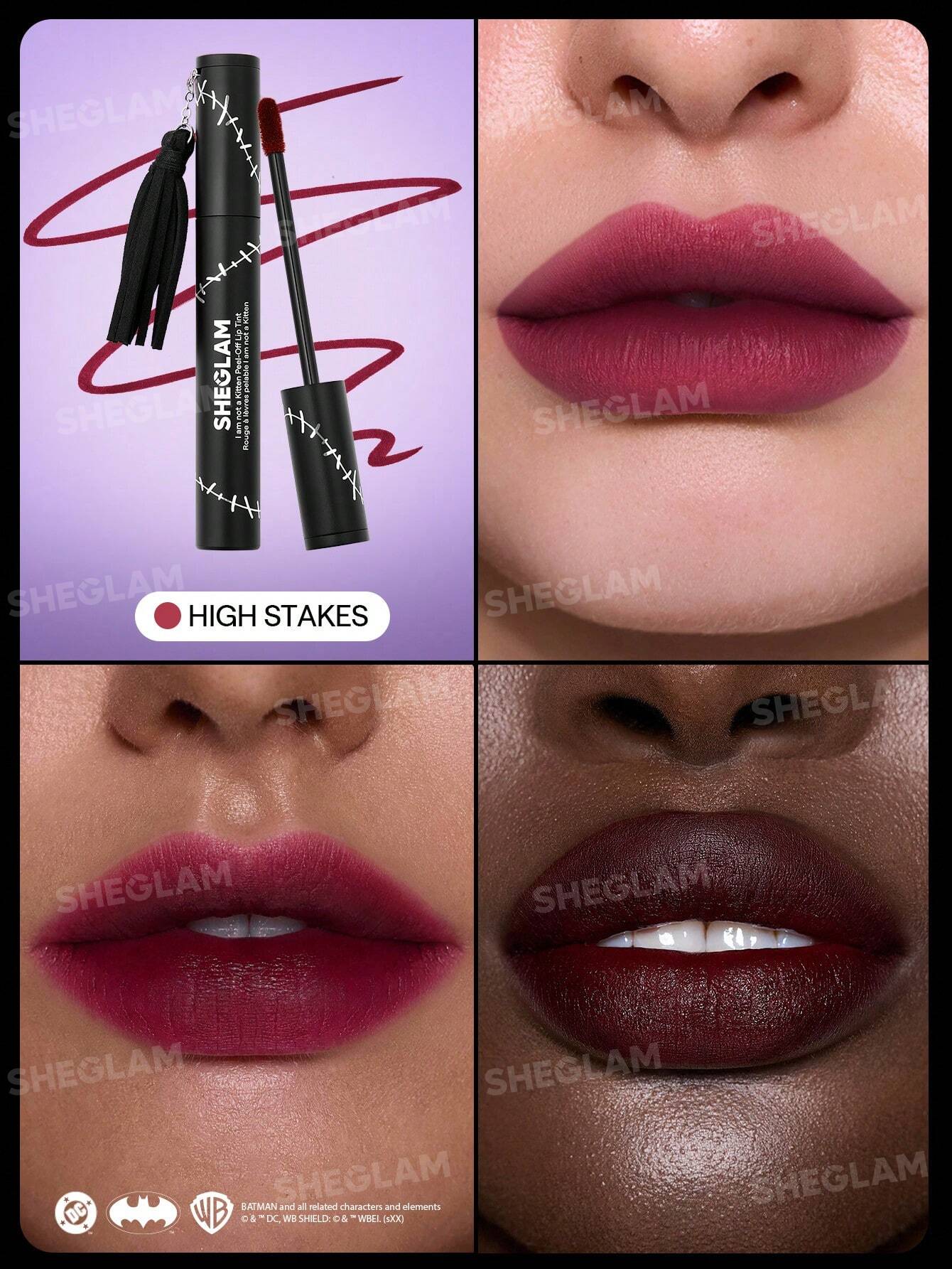 SHEGLAM CATWOMAN I Am Not A Kitten Peel-Off Lip Tint