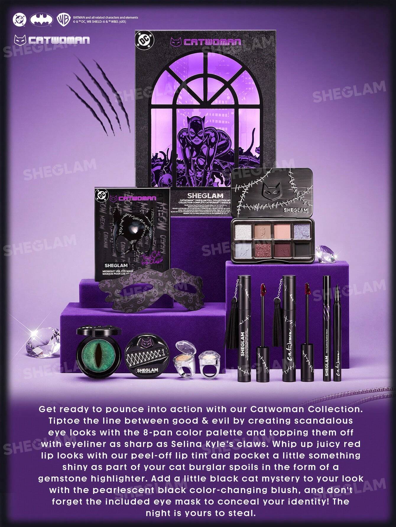 SHEGLAM CATWOMAN I Am Not A Kitten Peel-Off Lip Tint