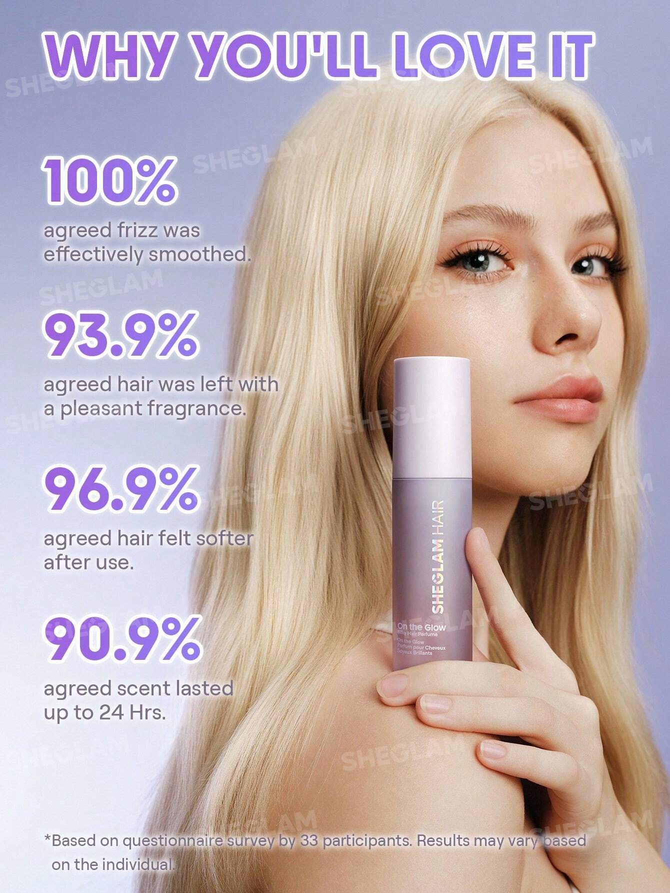 Sheglam Hair On The Glow Silky Hair Perfume 50ml