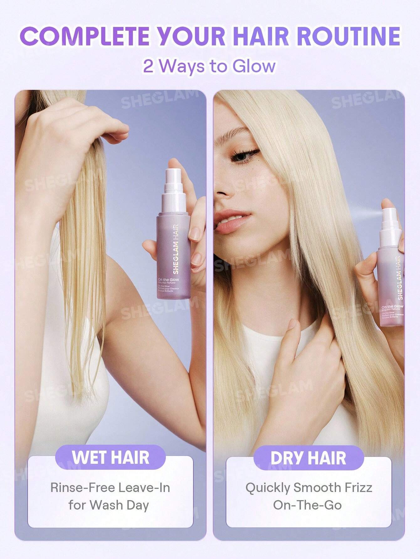 Sheglam Hair On The Glow Silky Hair Perfume 50ml