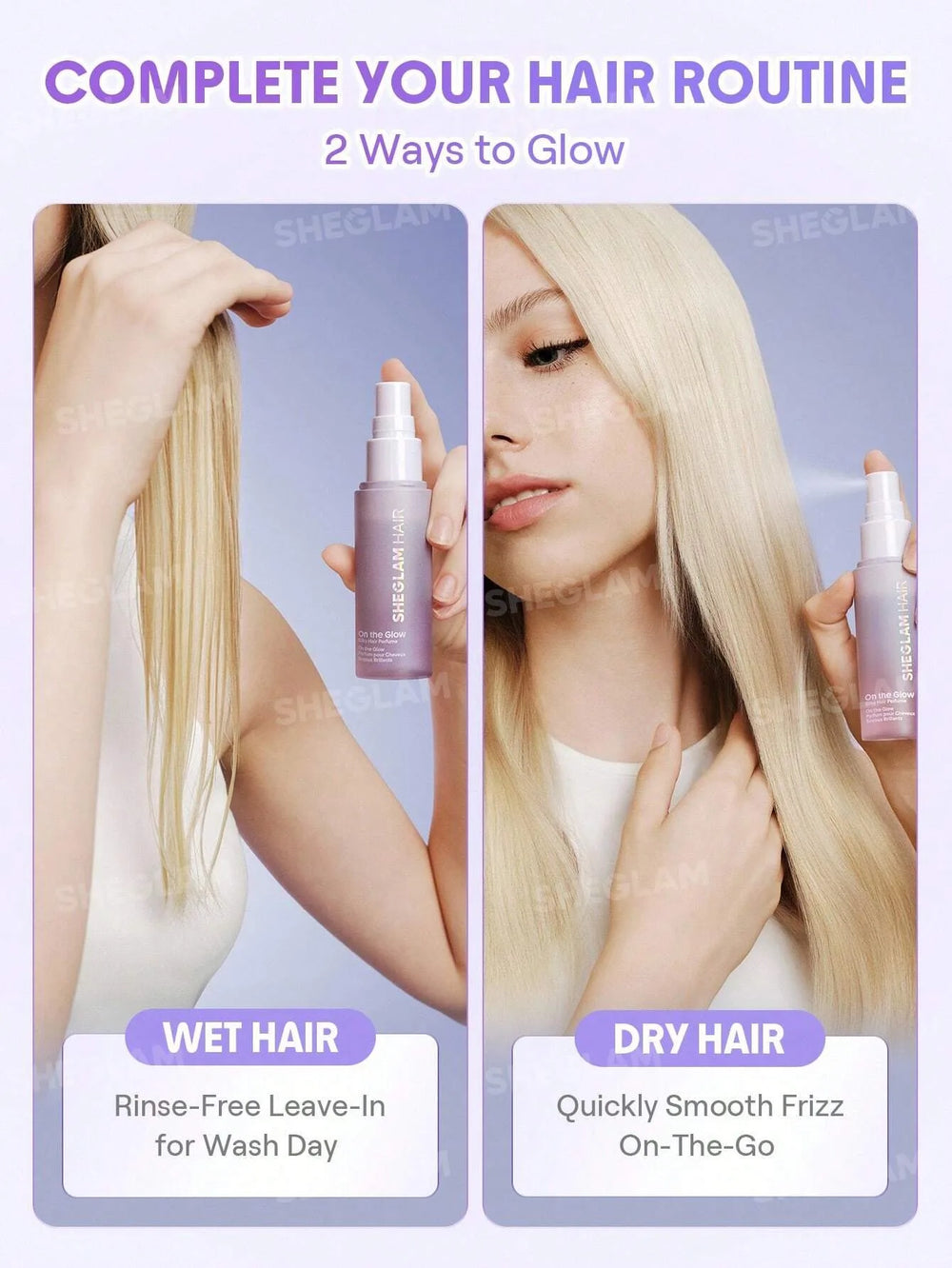 Sheglam Hair On The Glow Silky Hair Perfume 50ml