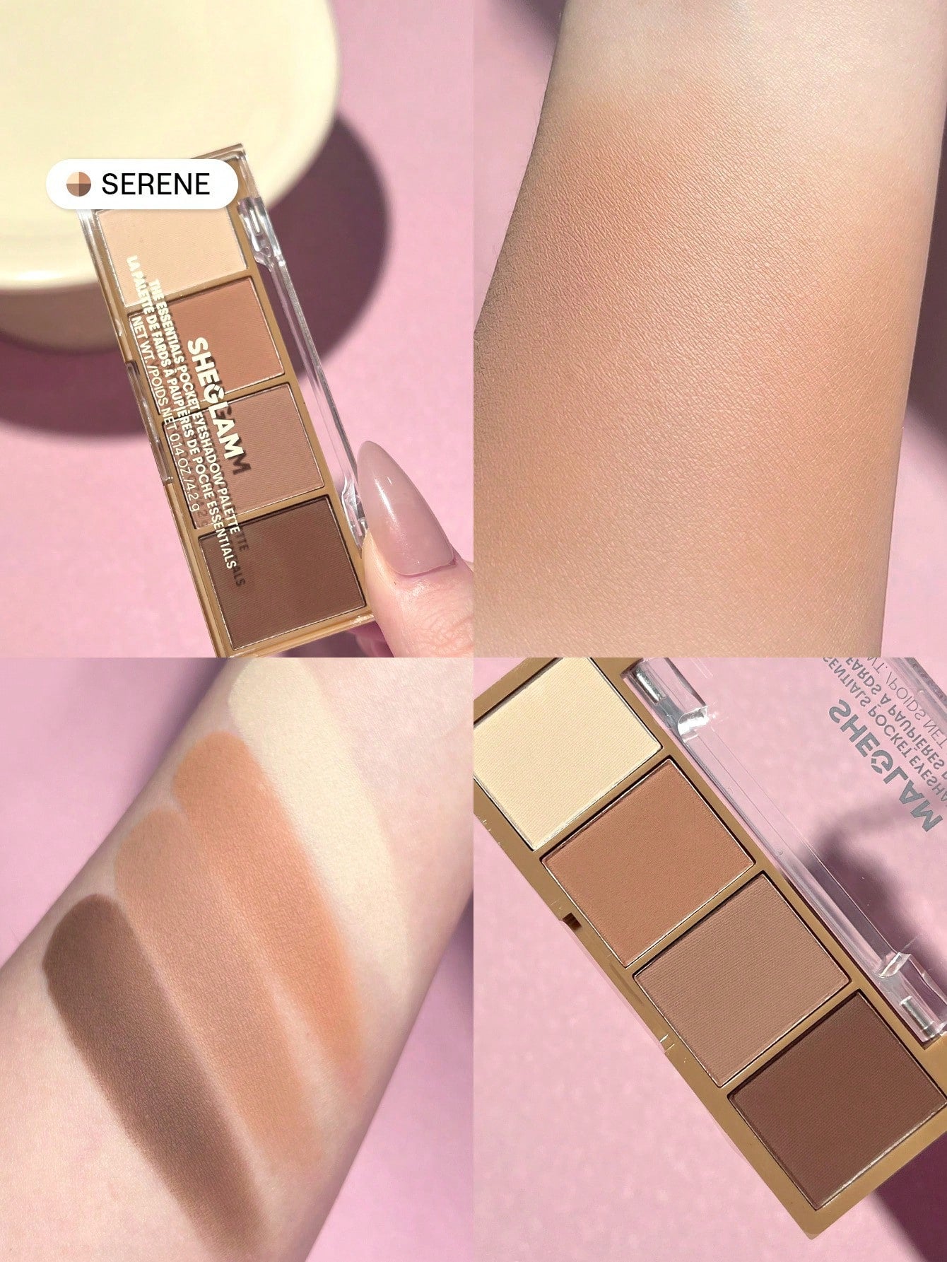 Sheglam The Essential Pocket Eyeshadow Palette