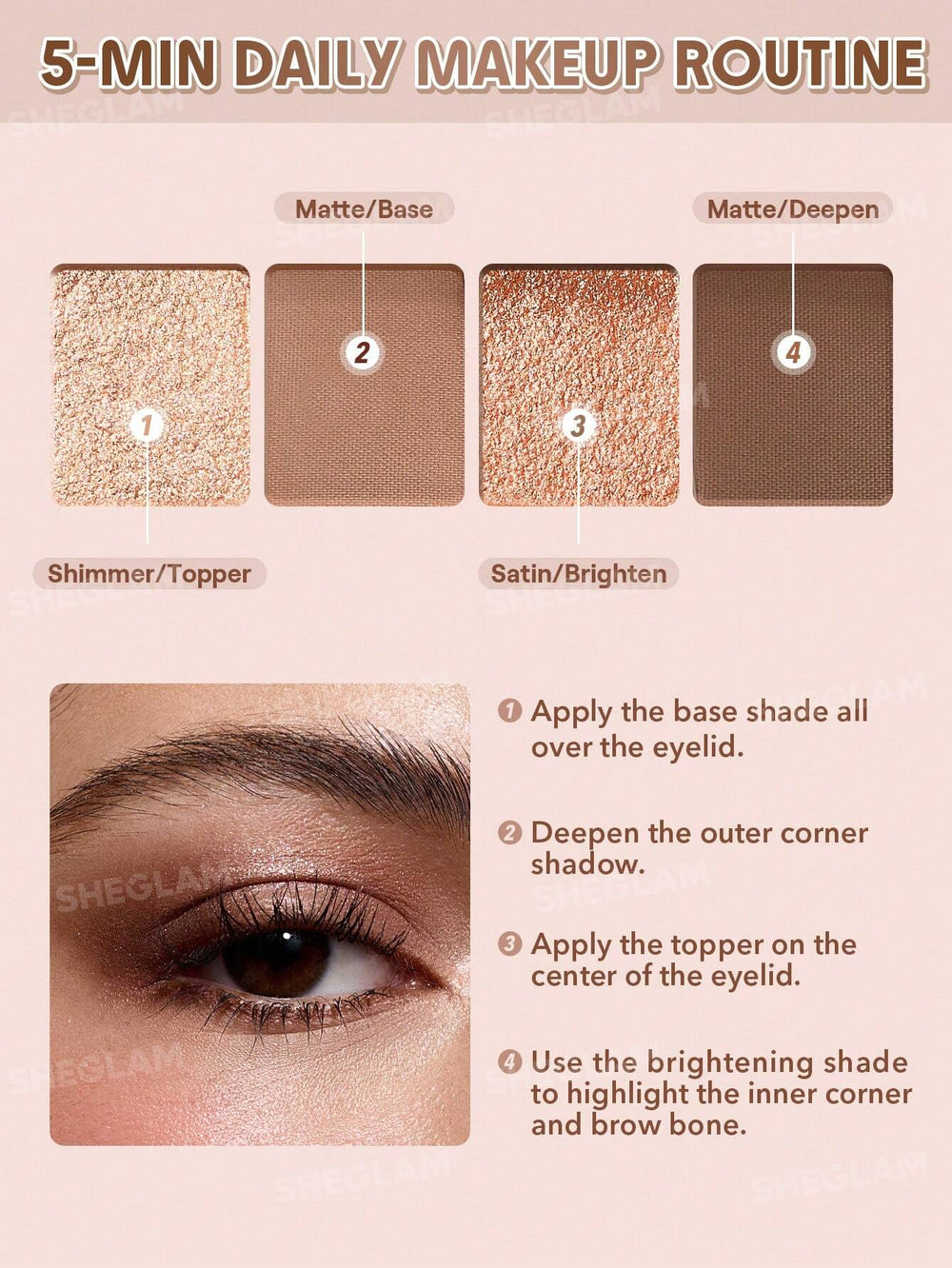 Sheglam The Essential Pocket Eyeshadow Palette