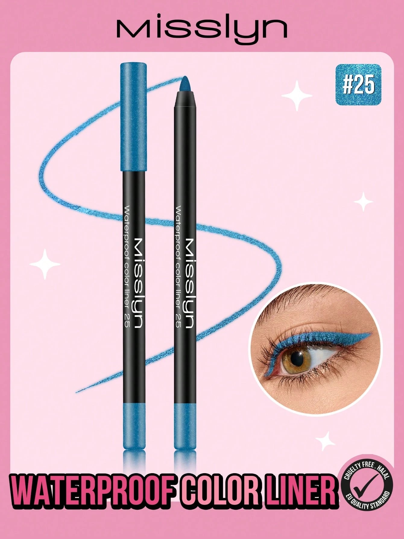 Misslyn Waterproof Color Liner