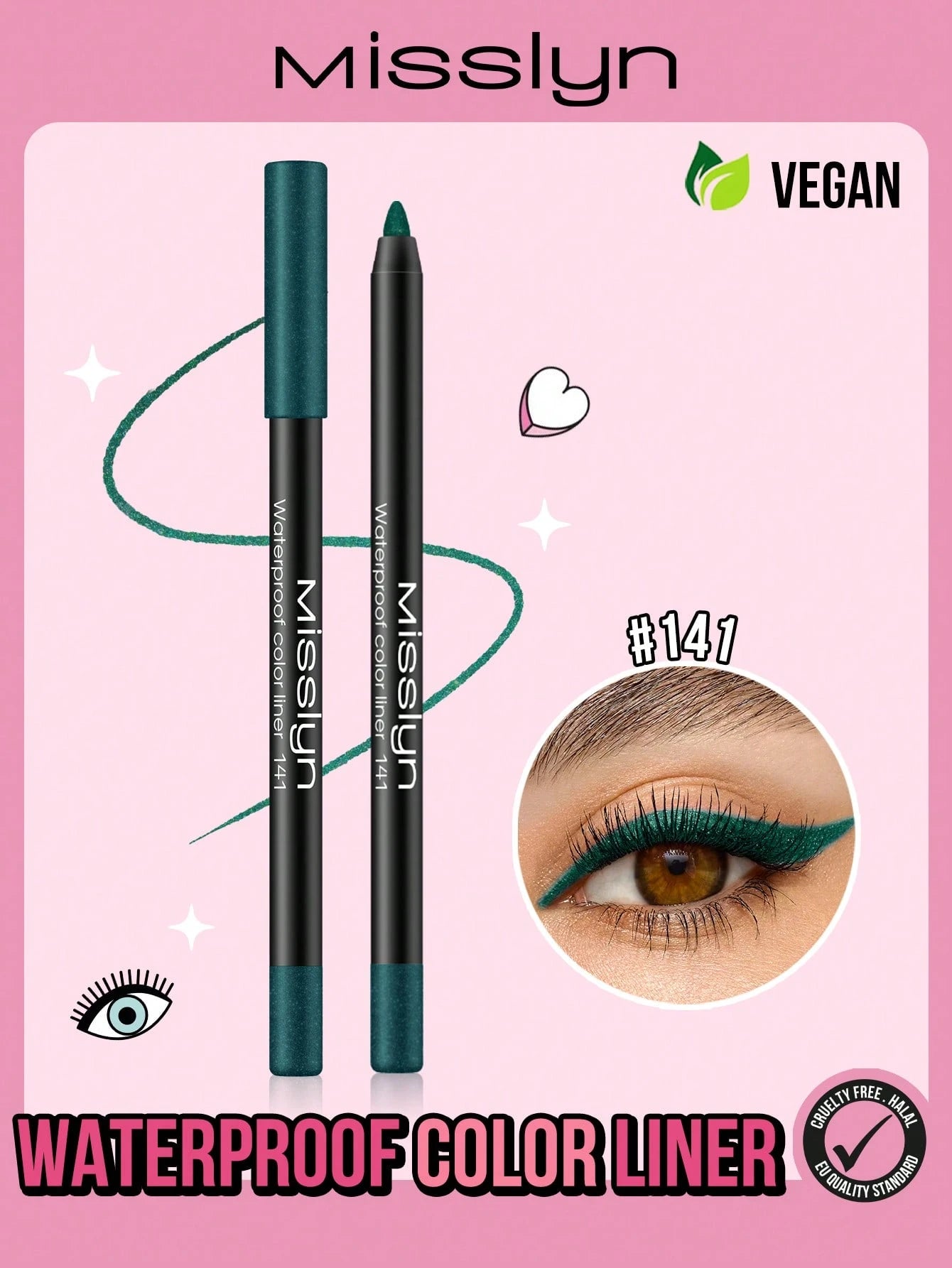 Misslyn Waterproof Color Liner