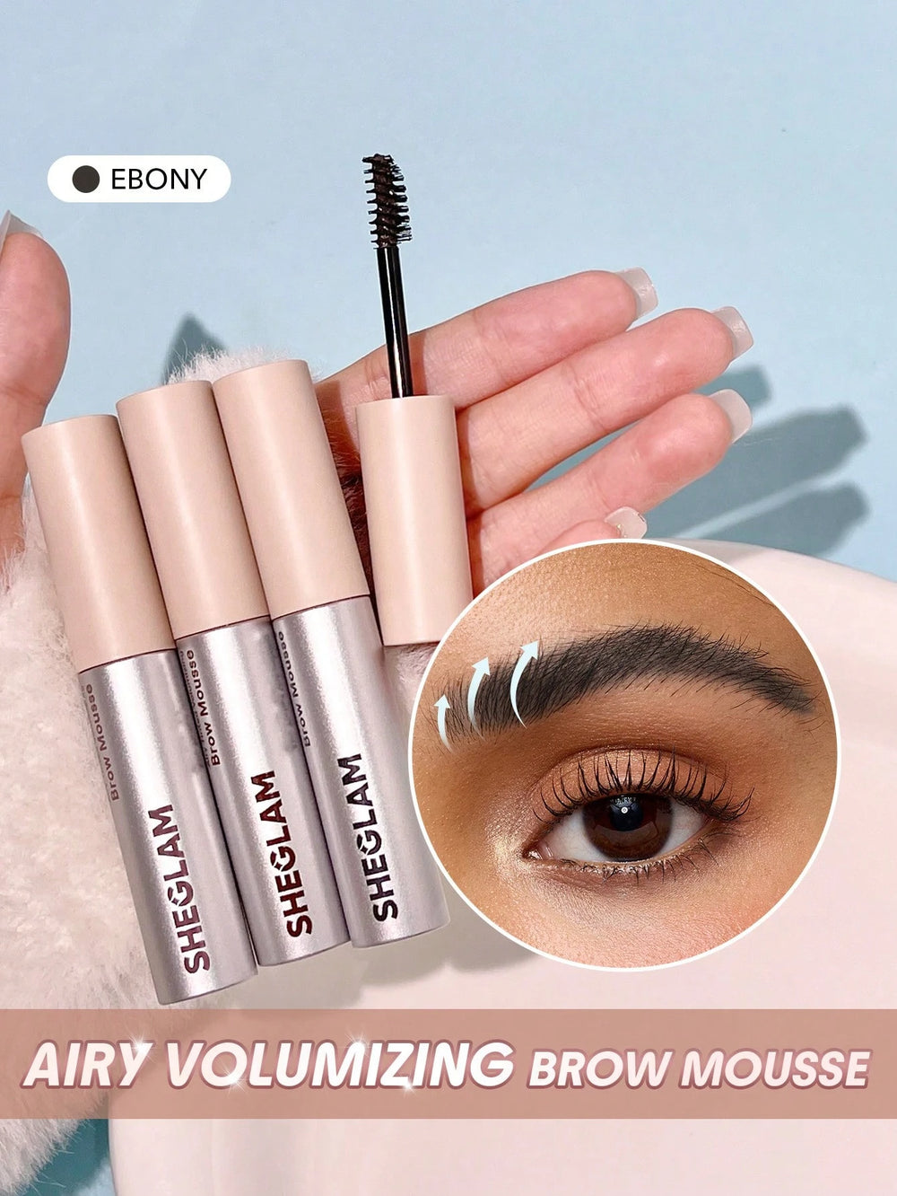 Sheglam Airy Tinted Volumizing Brow Mousse