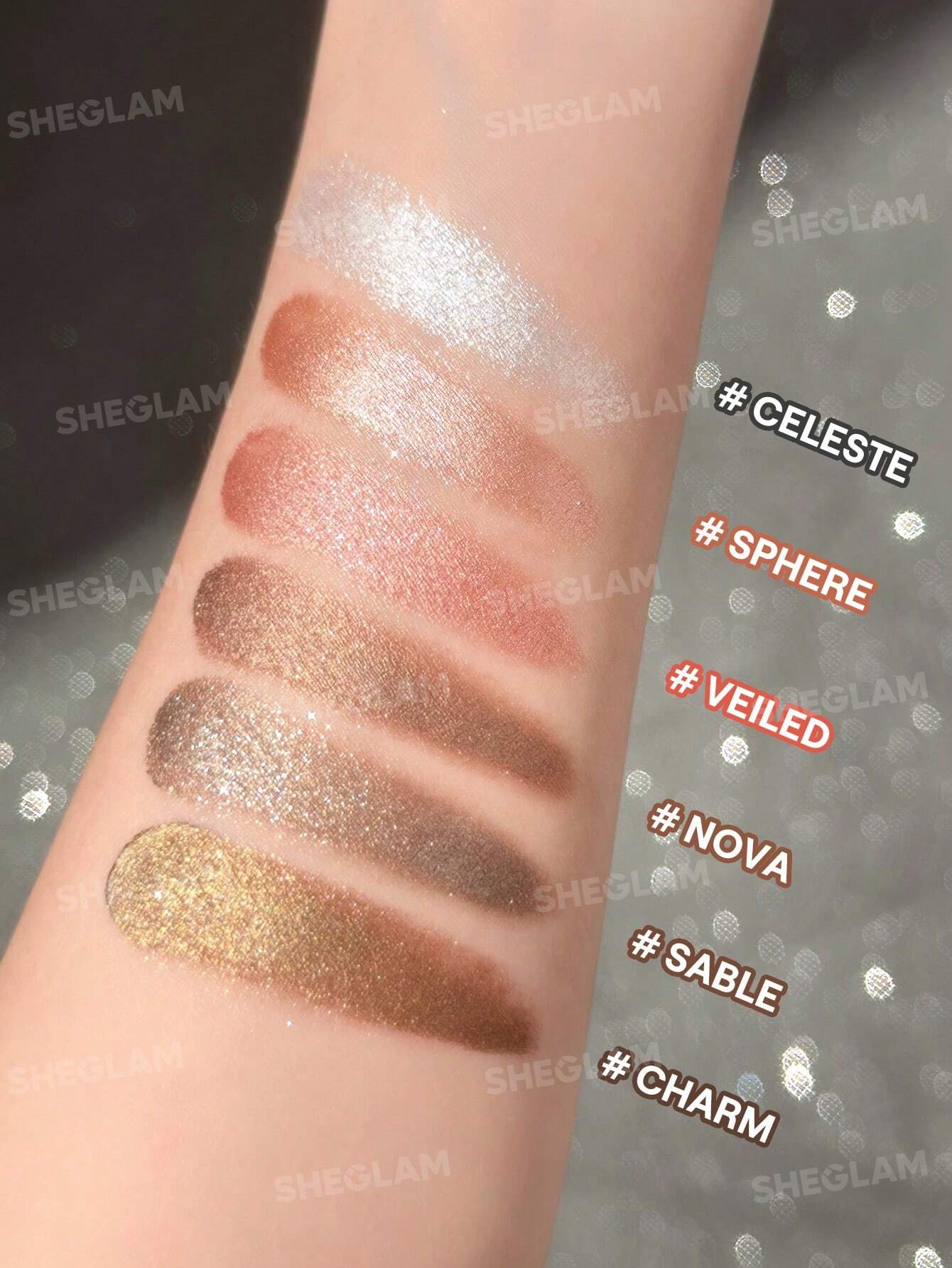 SHEGLAM starstruck cream eyeshadow pot