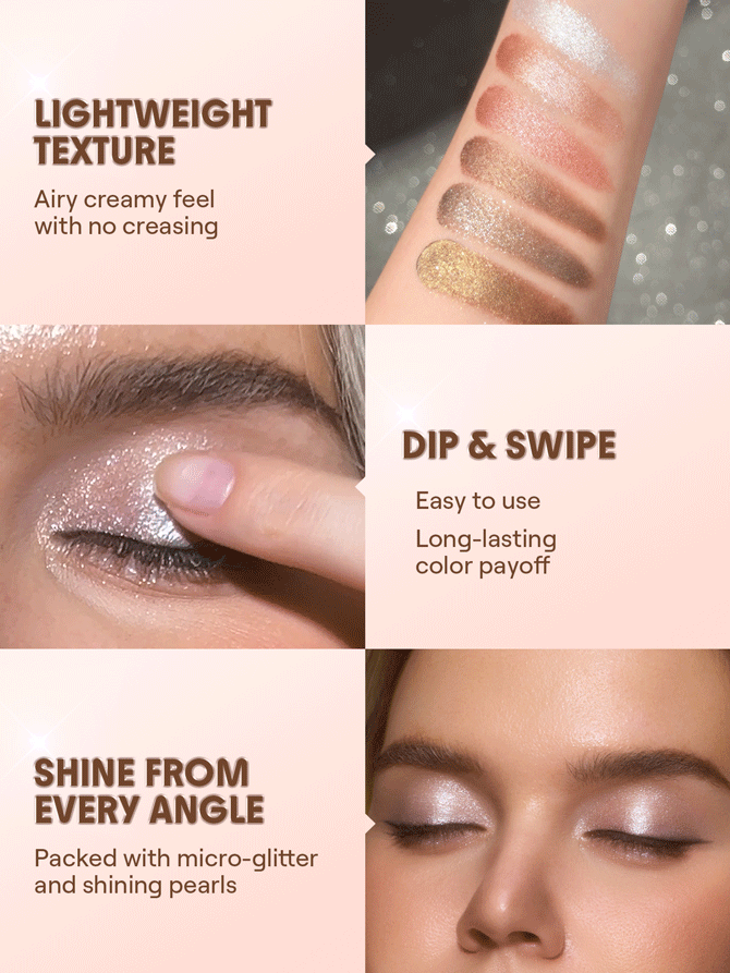 SHEGLAM starstruck cream eyeshadow pot