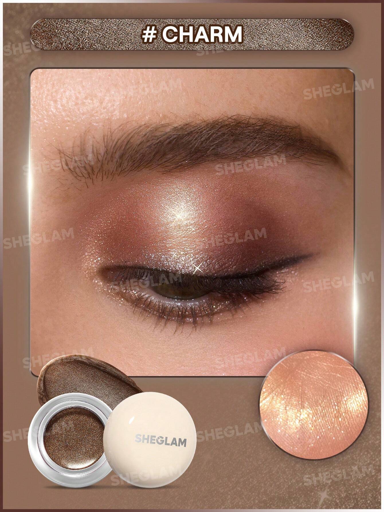 SHEGLAM starstruck cream eyeshadow pot