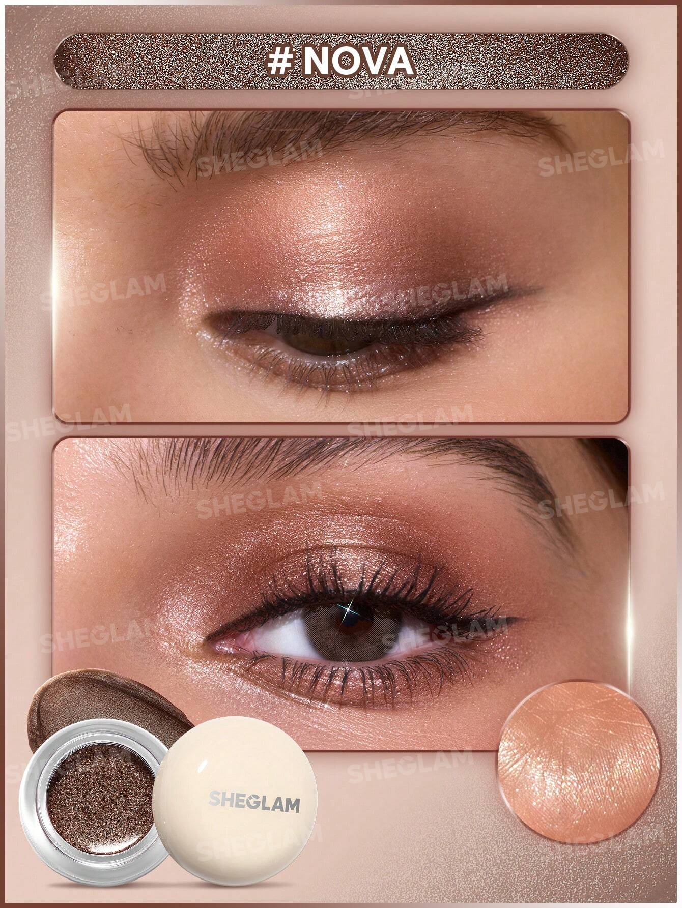 SHEGLAM starstruck cream eyeshadow pot