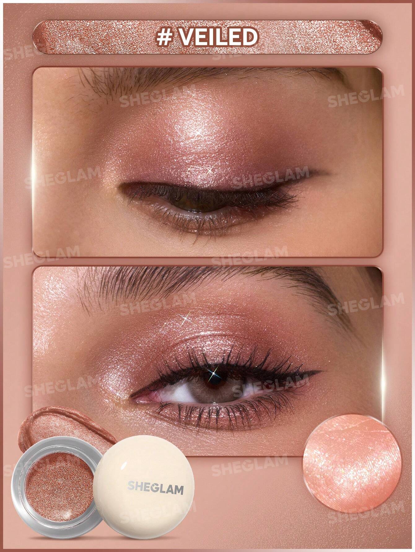 SHEGLAM starstruck cream eyeshadow pot