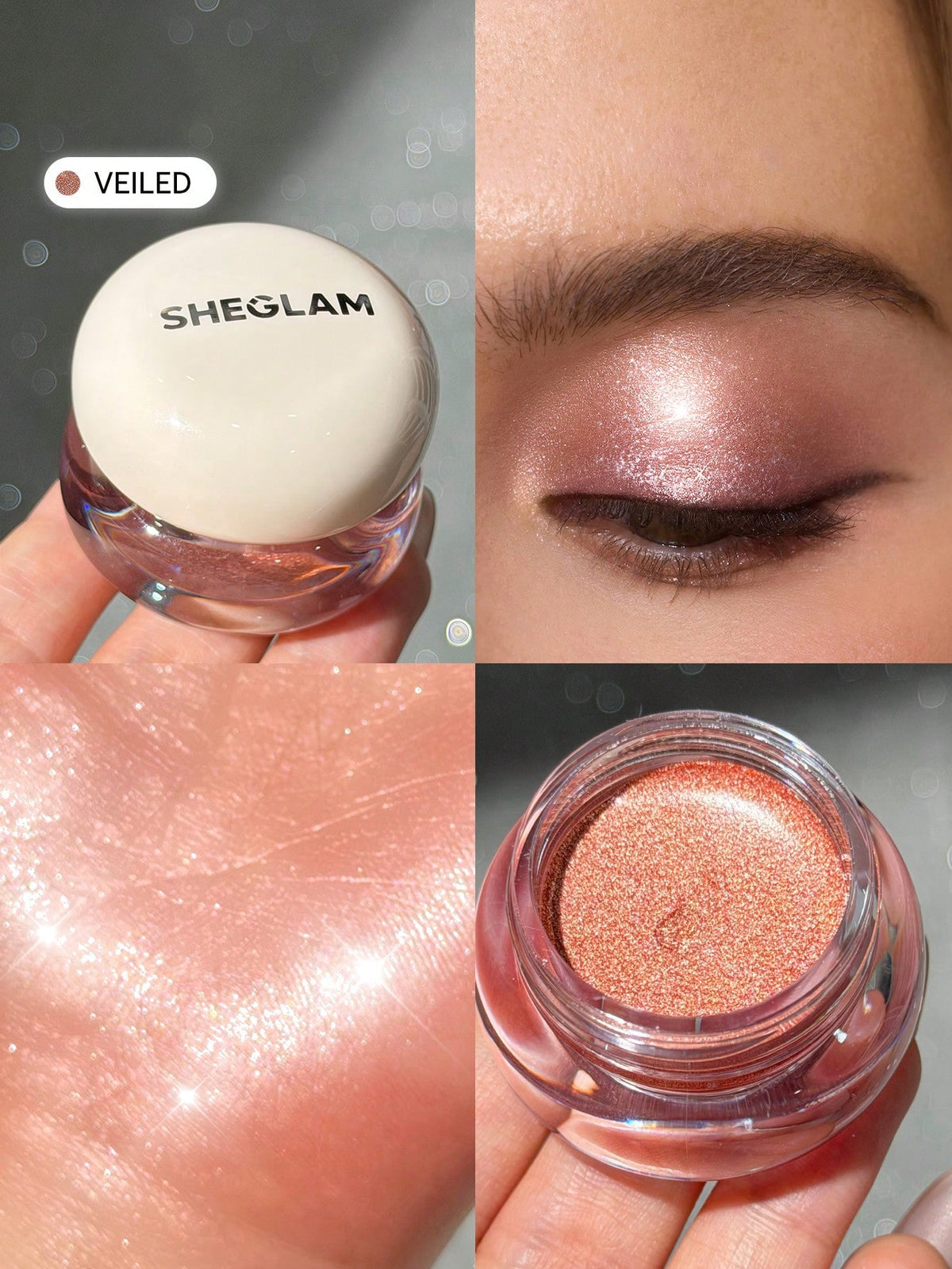 SHEGLAM starstruck cream eyeshadow pot