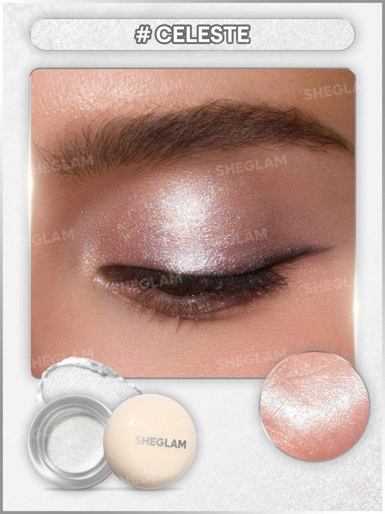 SHEGLAM starstruck cream eyeshadow pot