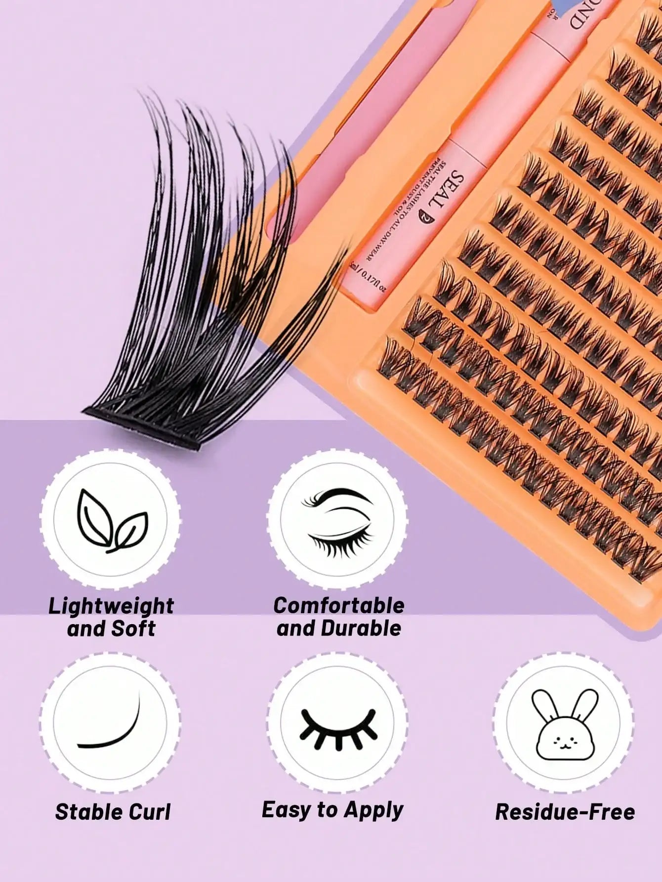 Shein 180 pieces of natural curled and voluminous