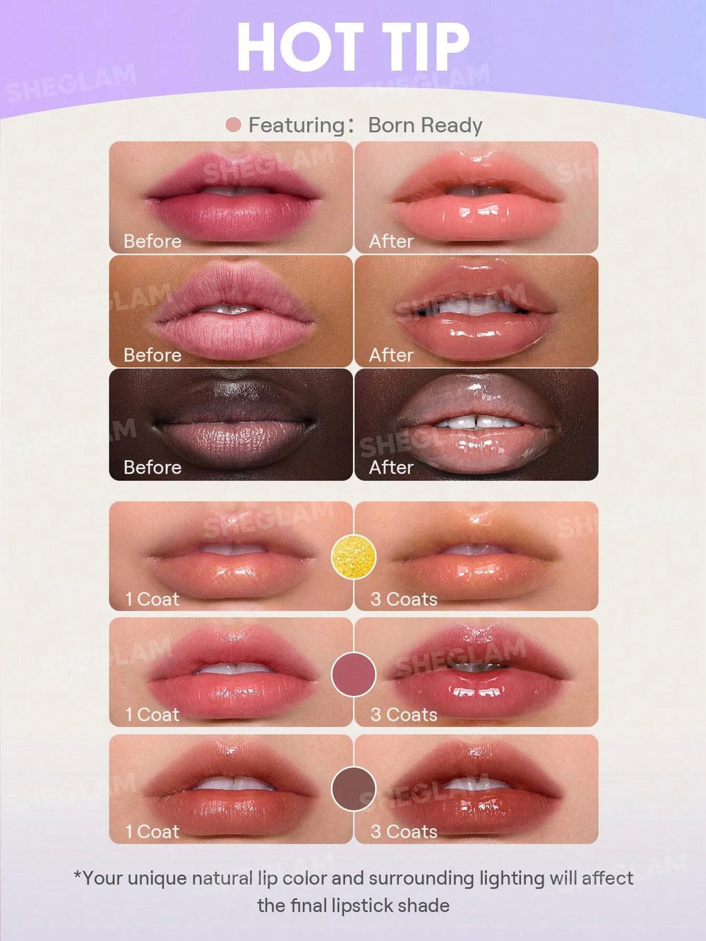 SHEGLAM Glass Lock Air Gloss