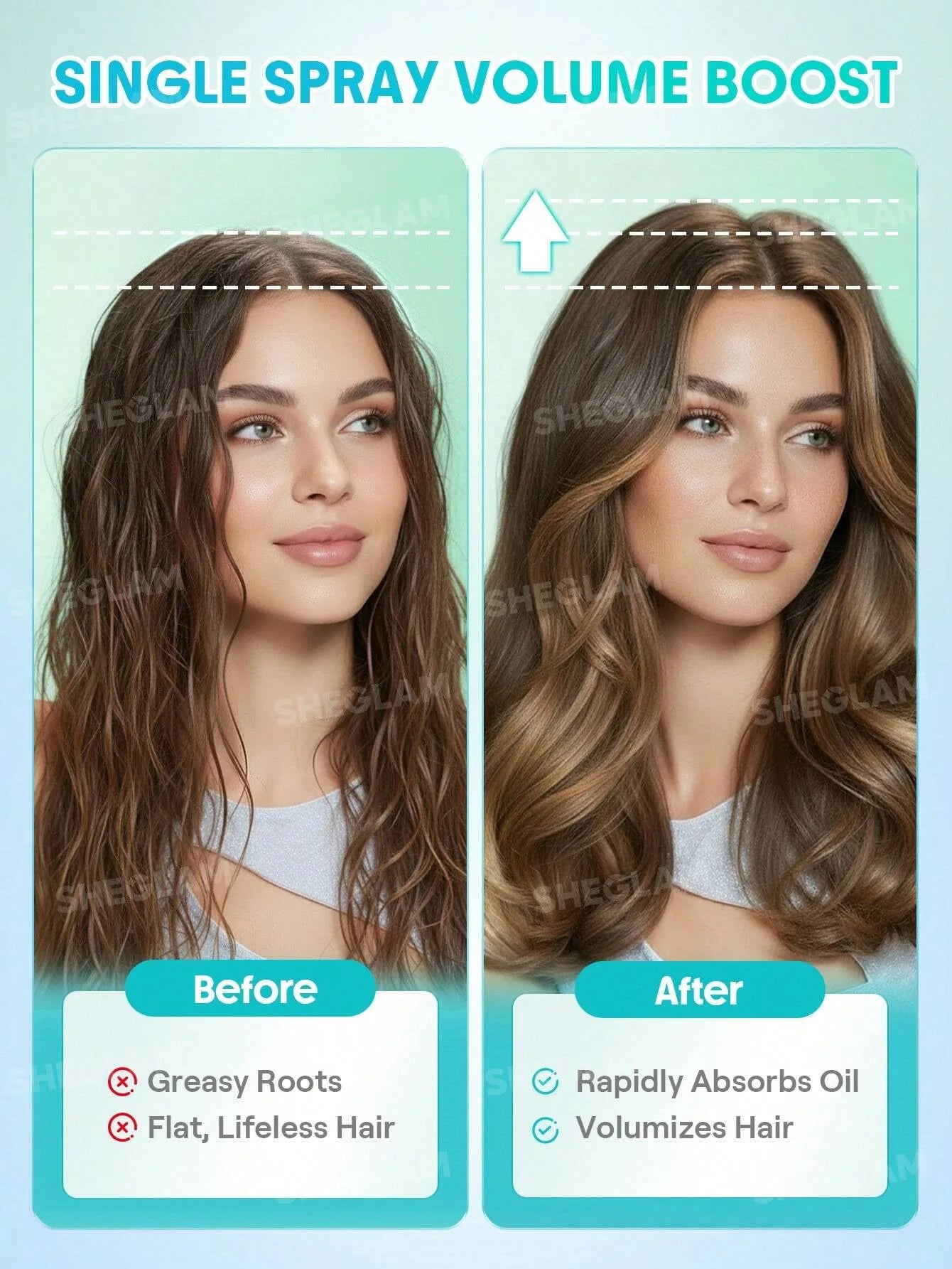 Sheglam Hair Minty Fresh Airy Dry Shampoo
