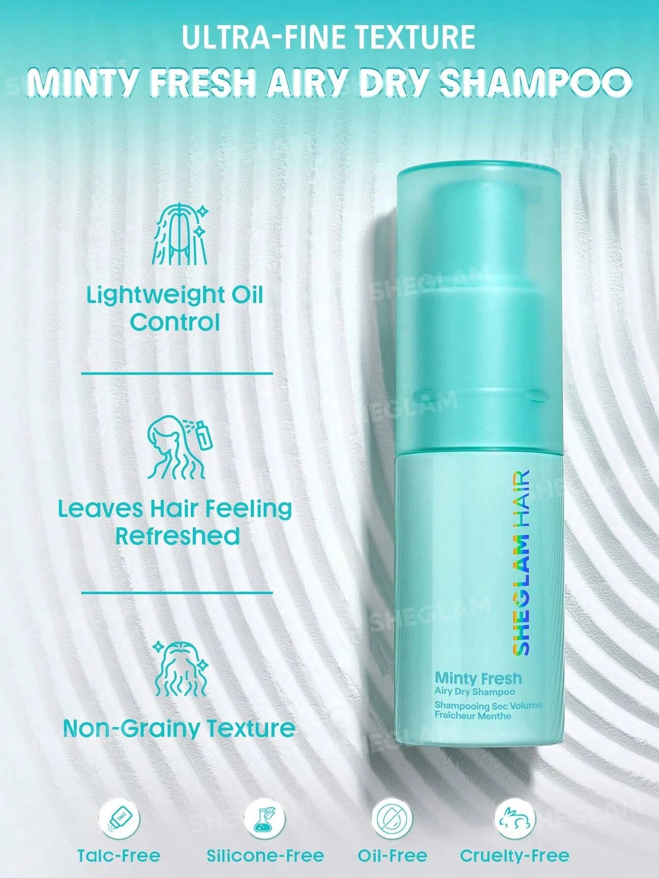 Sheglam Hair Minty Fresh Airy Dry Shampoo