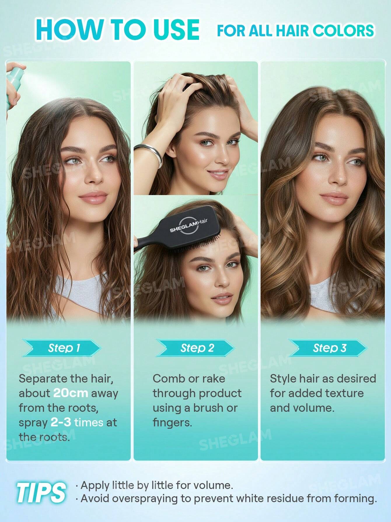 Sheglam Minty Fresh Airy Dry Shampoo