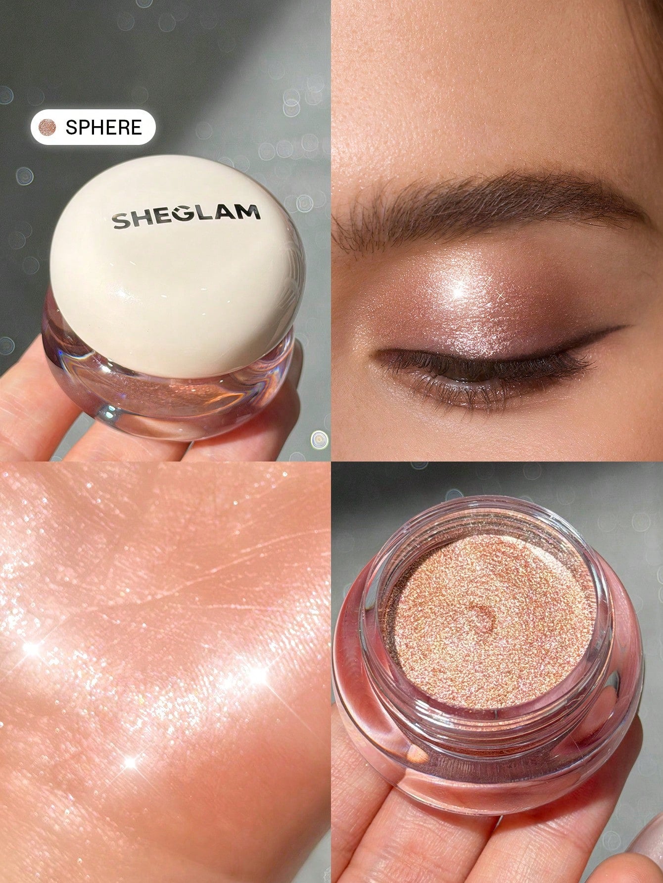 SHEGLAM starstruck cream eyeshadow pot