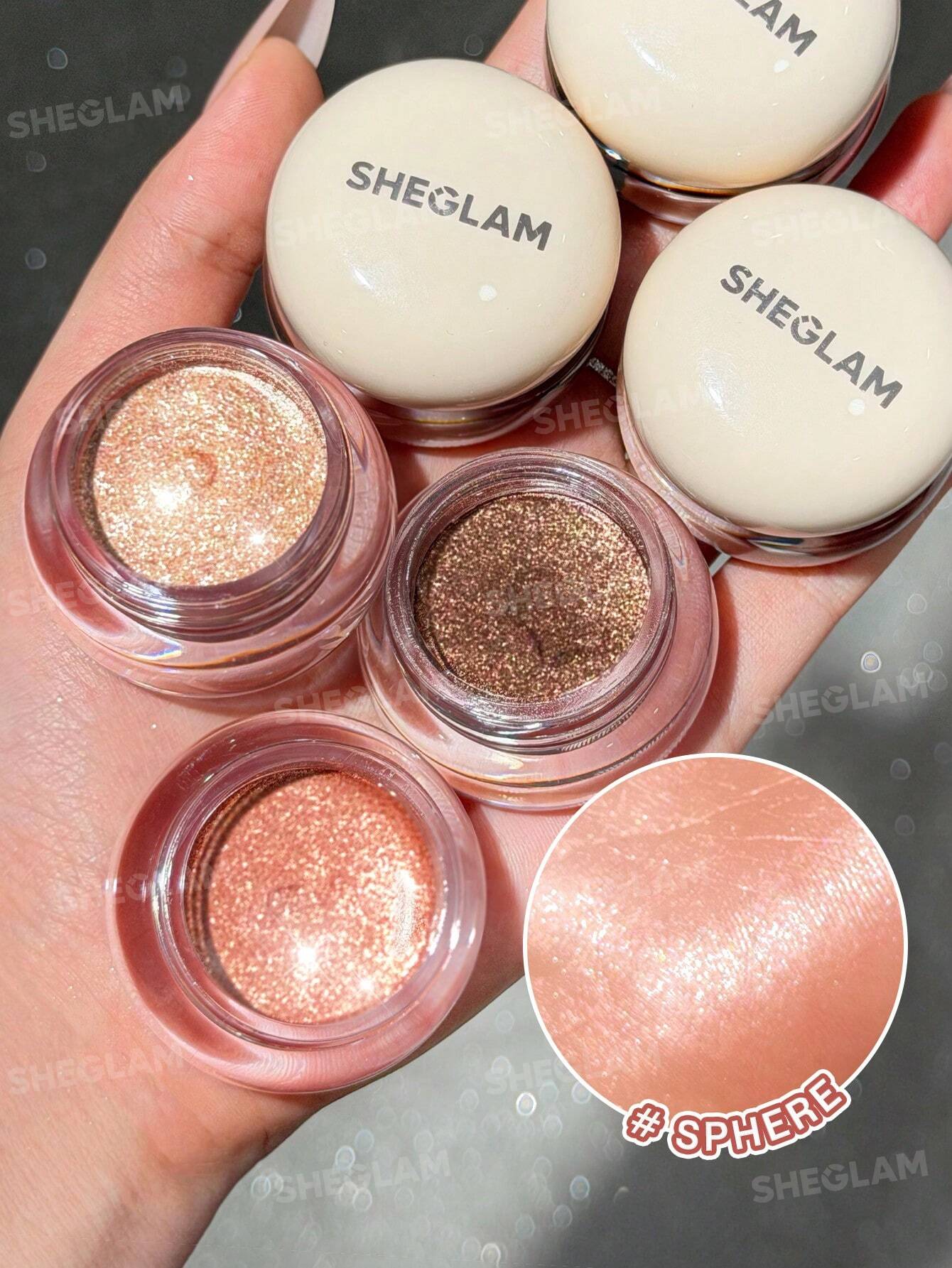 SHEGLAM starstruck cream eyeshadow pot