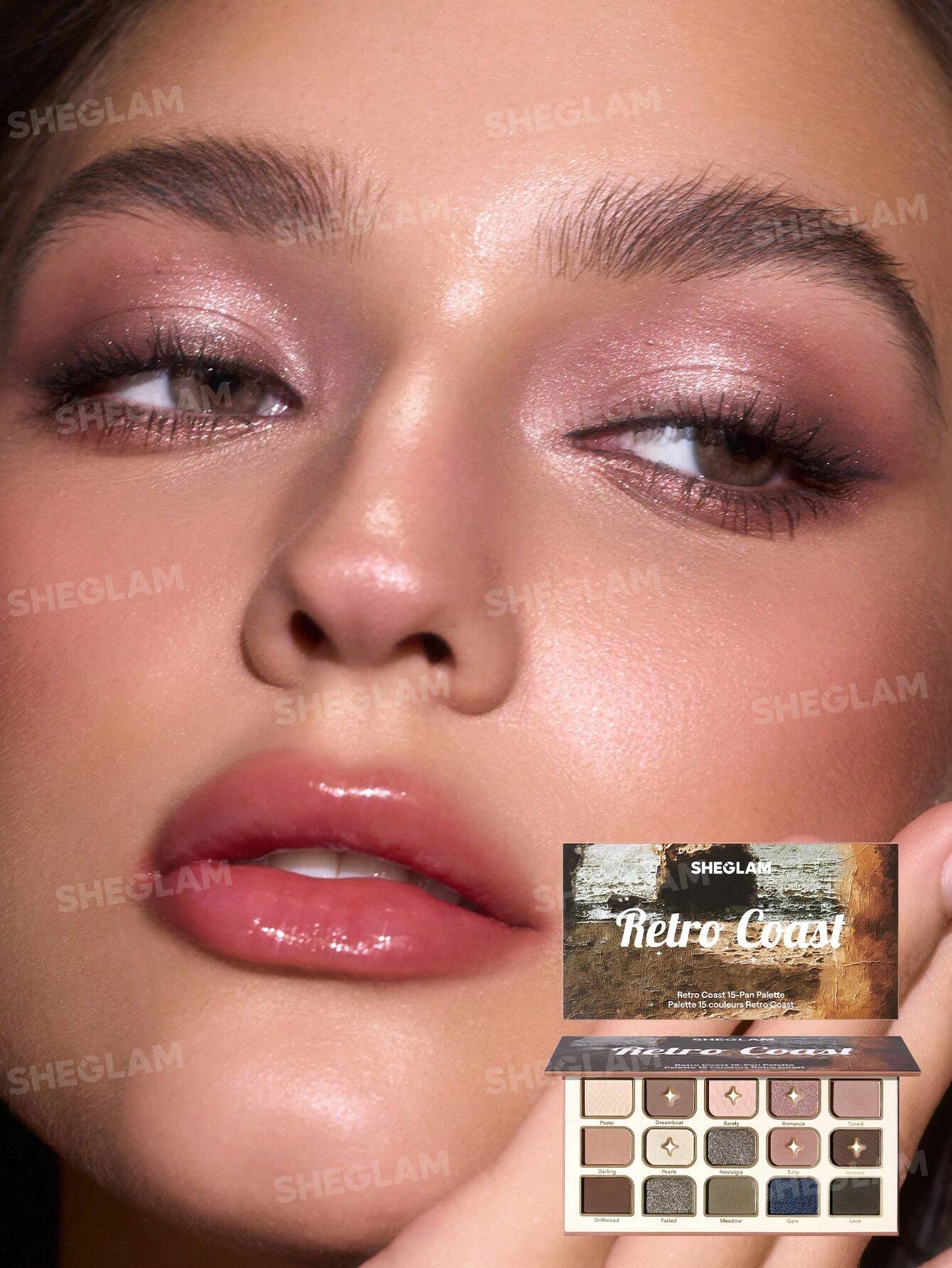 Sheglam retro coast 15 pan palette