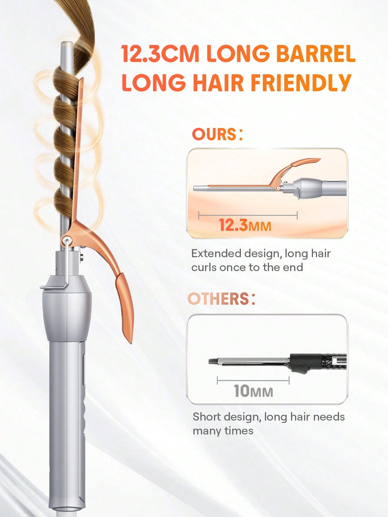 Sheglam Hair it curl curling iron 9mm
