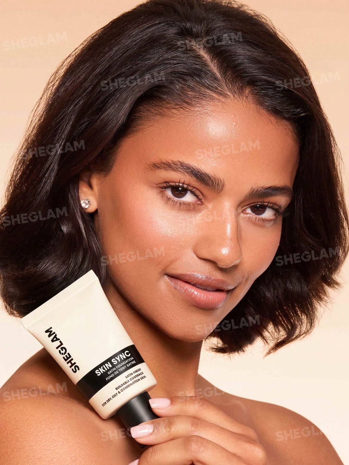 sheglam skin sync satin foundation 30g