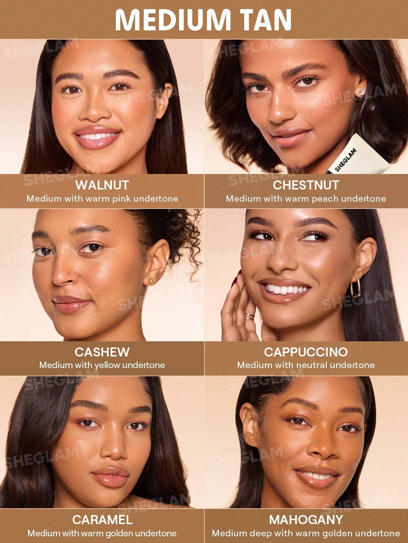 sheglam skin sync satin foundation 30g
