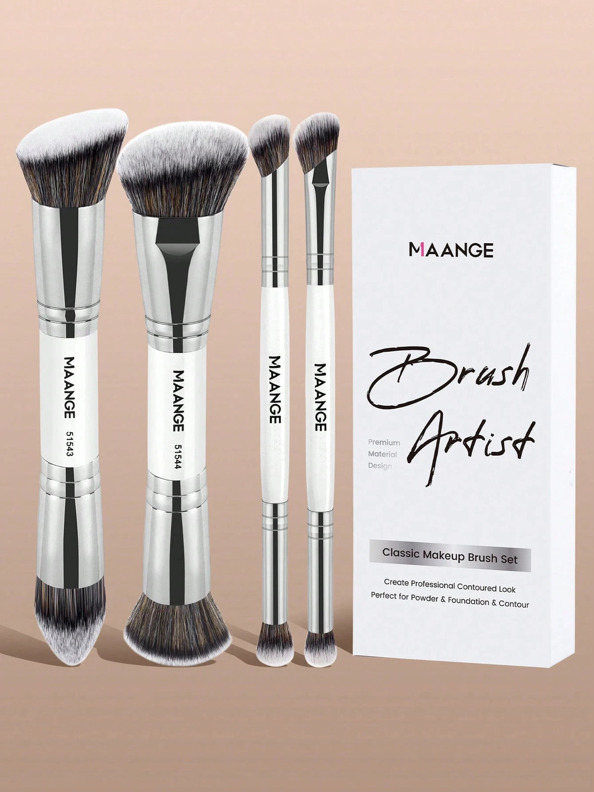 Mange Brush artist 4 Pcs