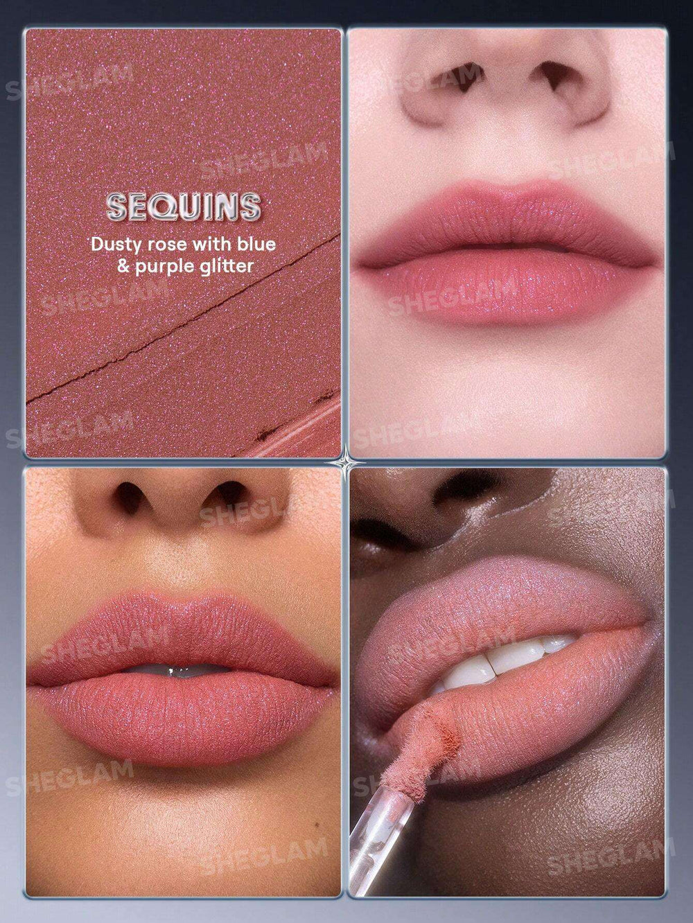SHEGLAM Glitter Whip Liquid Lipstick