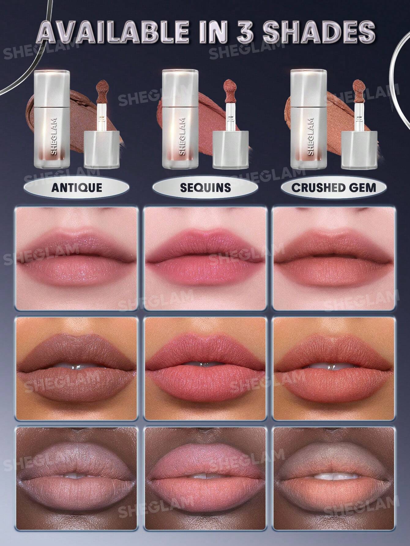 SHEGLAM Glitter Whip Liquid Lipstick