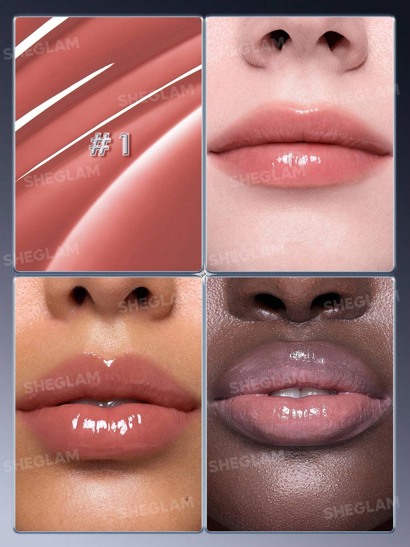 SHEGLAM Lip Link mini gloss bracelet palette