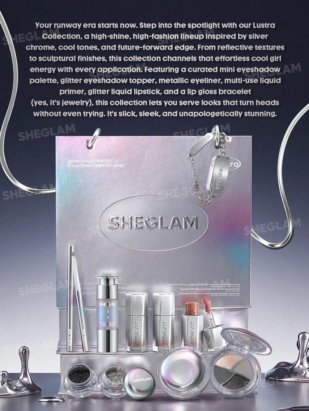 Sheglam erare metals glitter topper