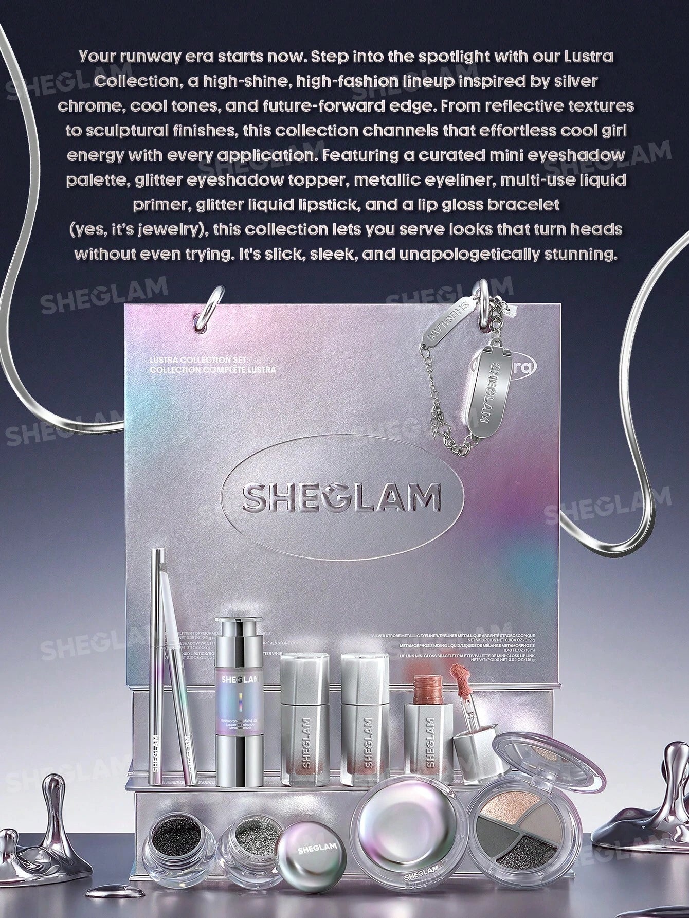 Sheglam erare metals glitter topper