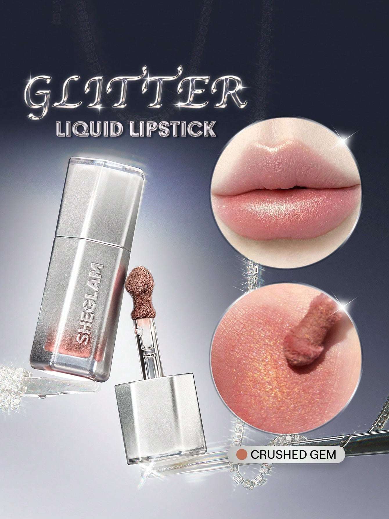 SHEGLAM Glitter Whip Liquid Lipstick