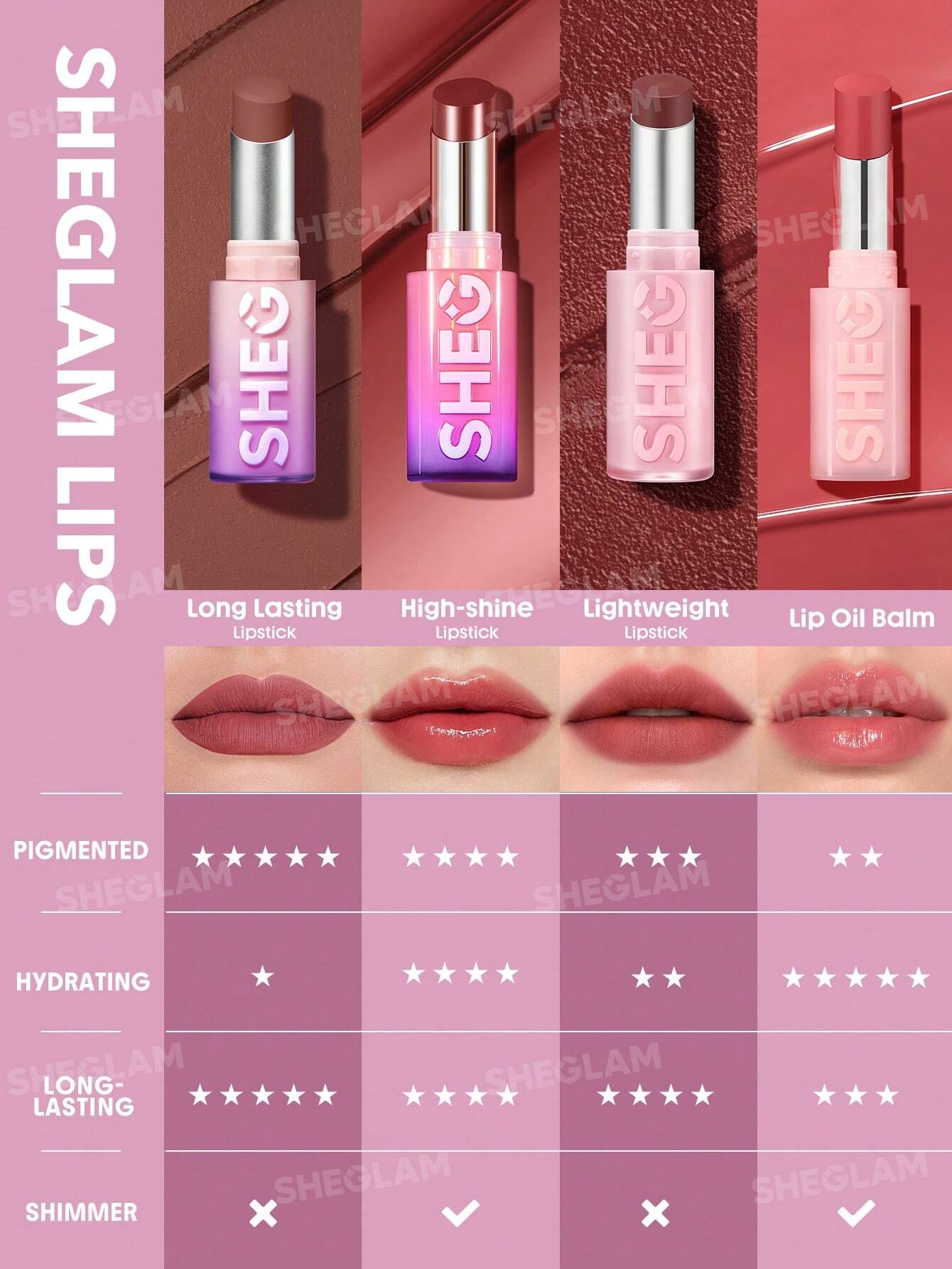 sheglam hydrating silk slip lip oil balm