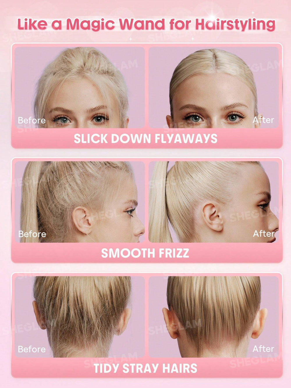 Sheglam hair cupids charm style keeper hair mascara 10ml