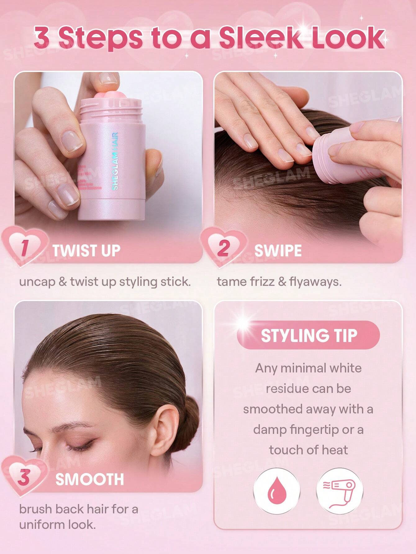 Sheglam Cupid s Charm Glossy Shine Strong Styling Stick