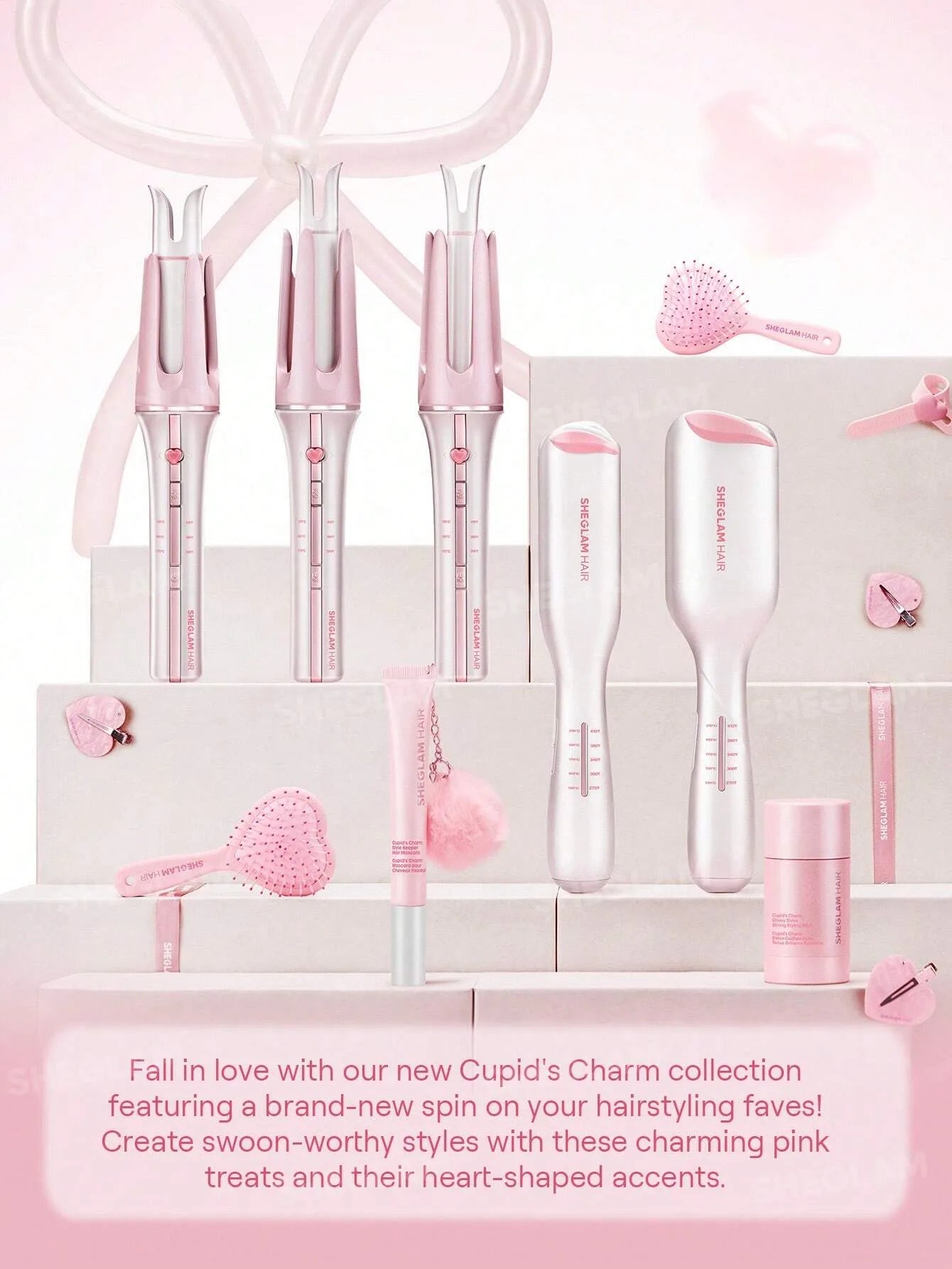 Sheglam Hair Cupid s Charm Beach Babe Hair Waver 25mm