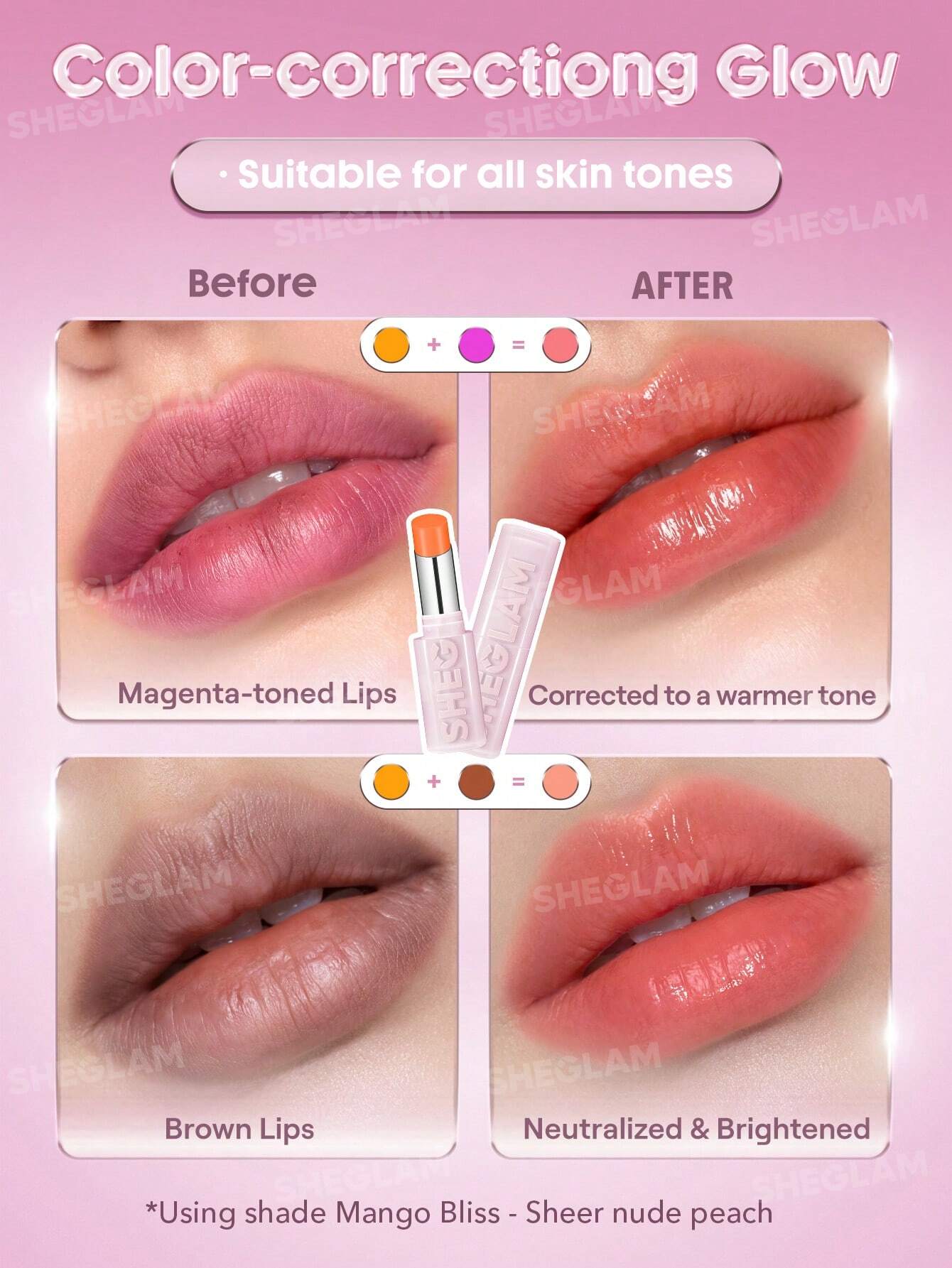 sheglam hydrating silk slip lip oil balm