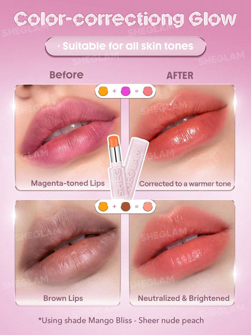 sheglam hydrating silk slip lip oil balm