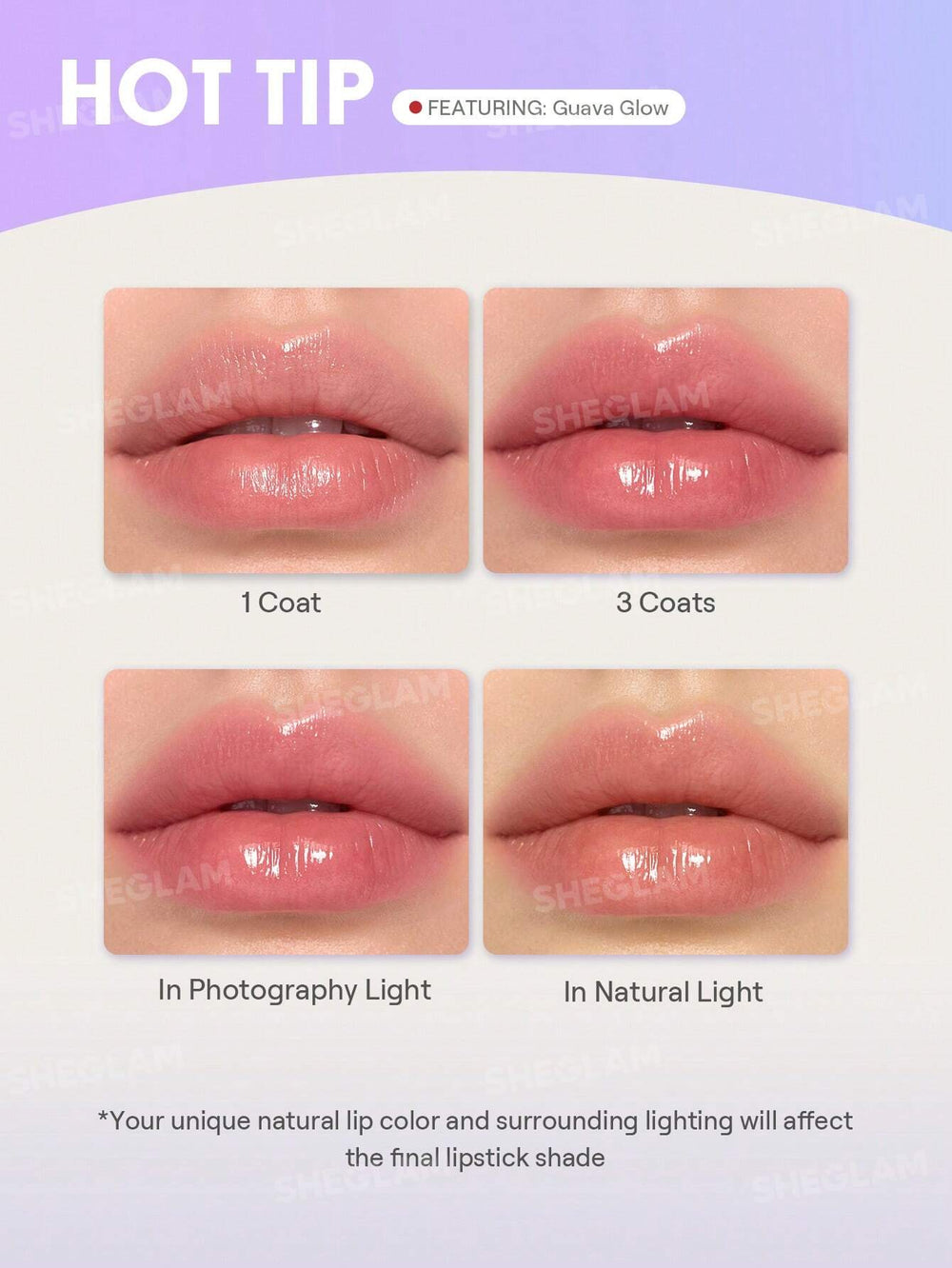 sheglam hydrating silk slip lip oil balm
