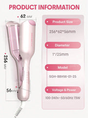 Sheglam Hair Cupid s Charm Beach Babe Hair Waver 25mm